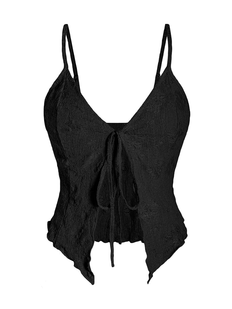 トップス BLACK TULLE RAFFLE CAMI TOP 100096416_7ZM_1920x2880.jpg